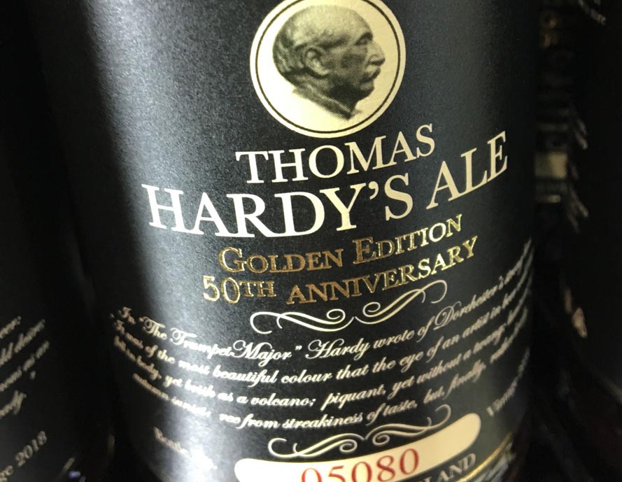 50th Anniversary for Thomas Hardy’s Ale